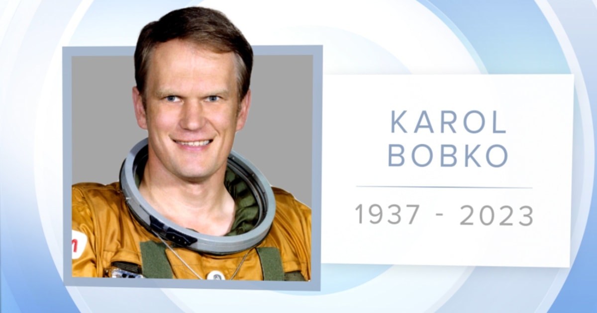 Karol Bobko, NASA’s first Challenger pilot, dies at 85