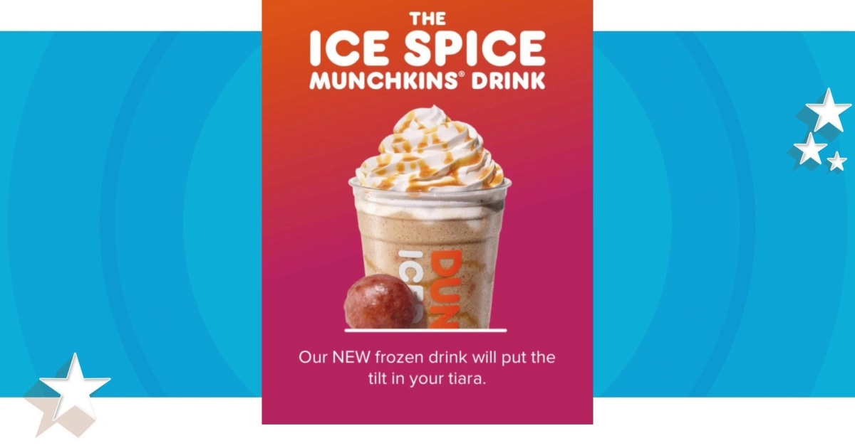 Ice Spice, Ben Affleck Star in Dunkin Ad for Munchkin Drink