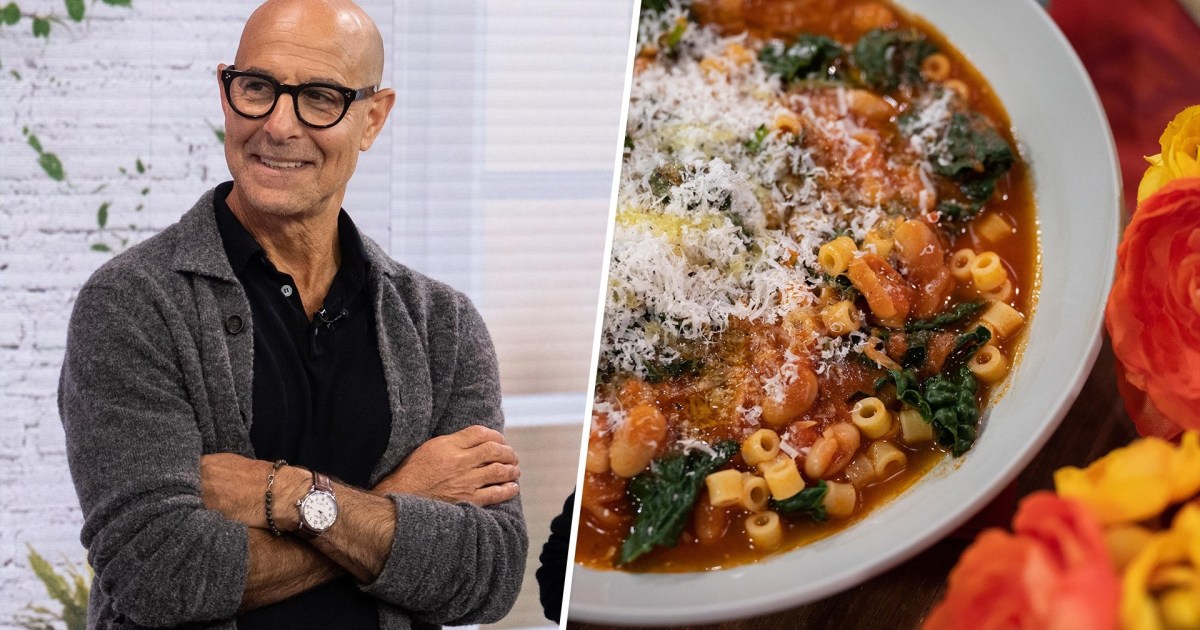 Pasta fagioli Get Stanley Tucci’s delicious recipe