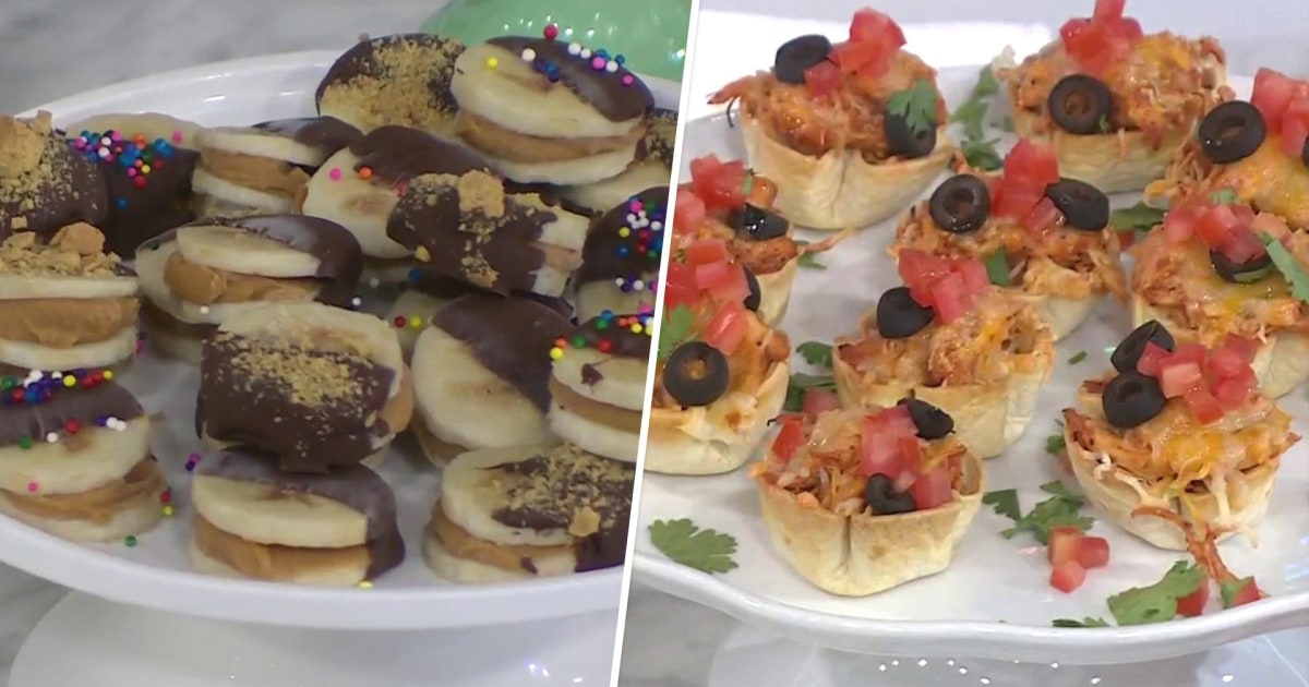 Make these fun and yummy snacks for your kids