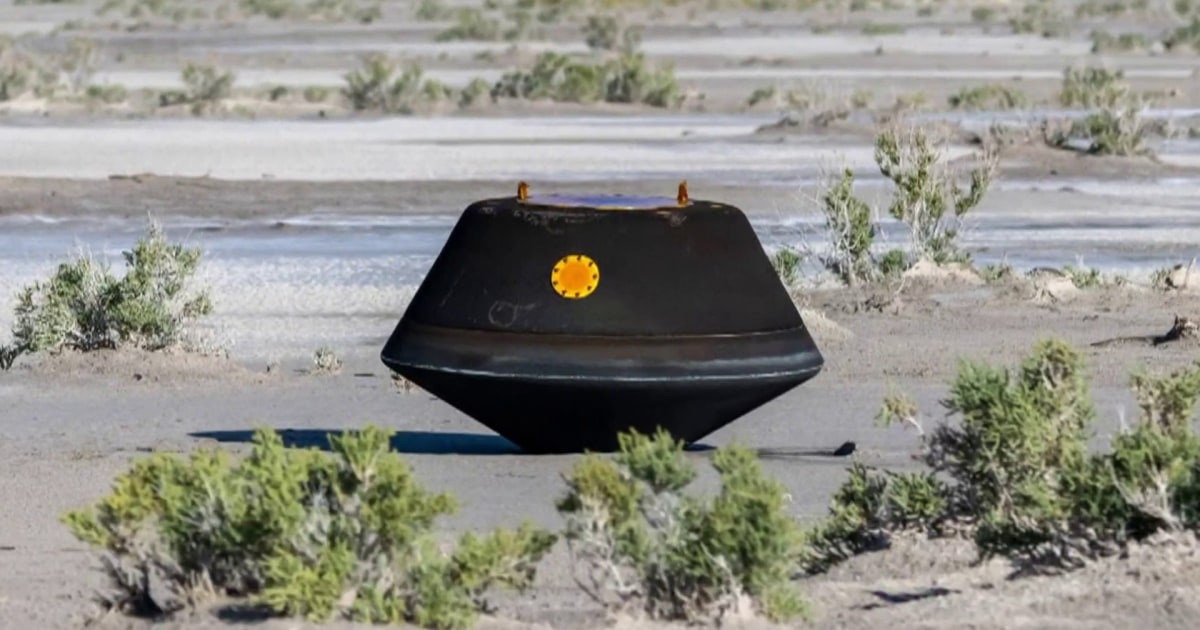 Nasa Brings Asteroid Samples Back To Earth For First Time