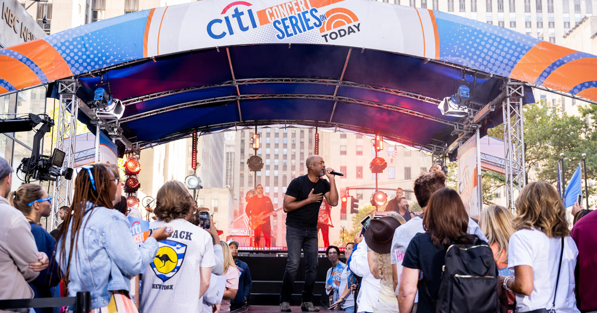 Darius Rucker performs ‘Beers and Sunshine’ on TODAY