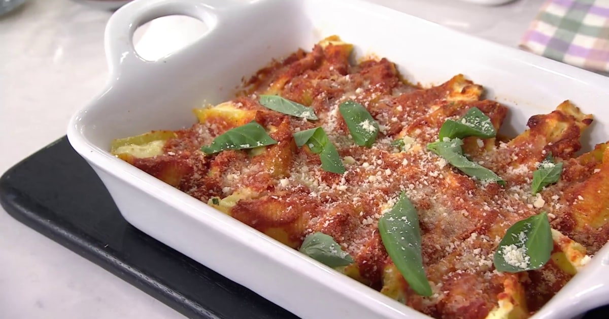 Ricotta-stuffed shells: Get Alex Guarnaschelli’s recipe!