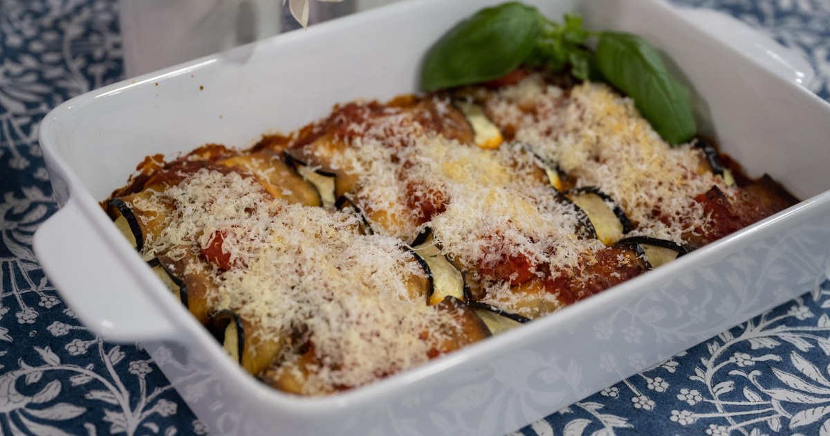 Eggplant rollatini Get Lidia Bastianich’s family recipe!