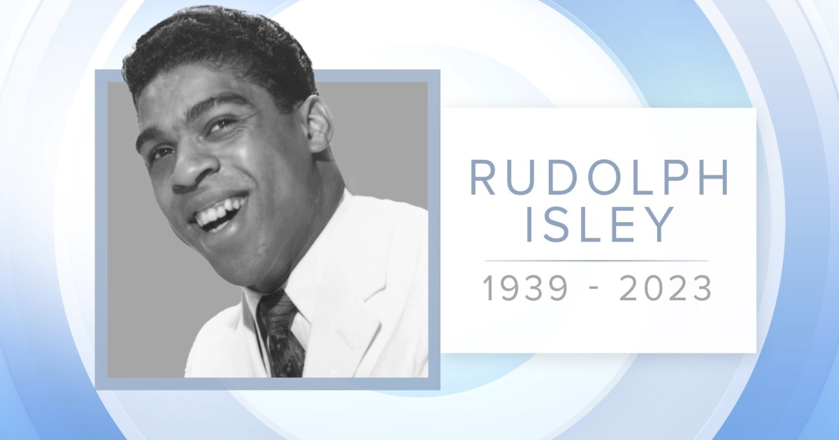 Rudolph Isley, founding member of Isley Brothers, dies at 84