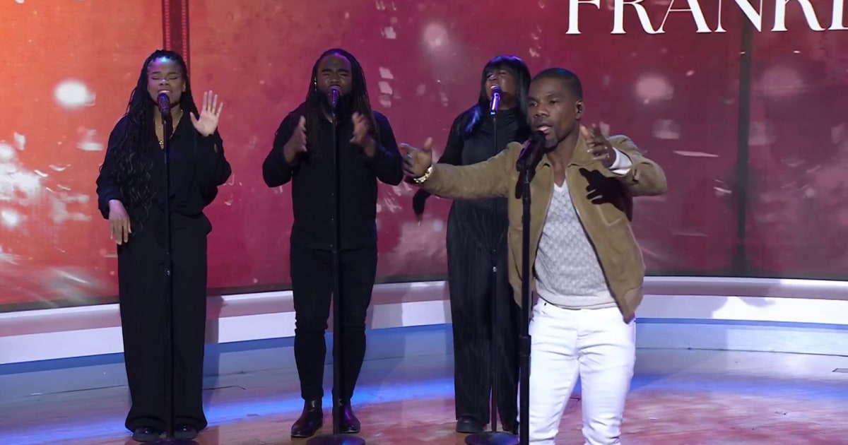 Kirk Franklin talks search for biological father, performs 'All Things'