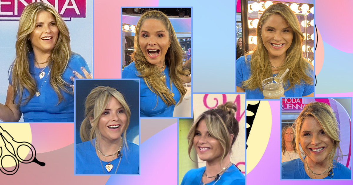See Jenna Bush Hager rock 7 hairstyles in 1 hour!