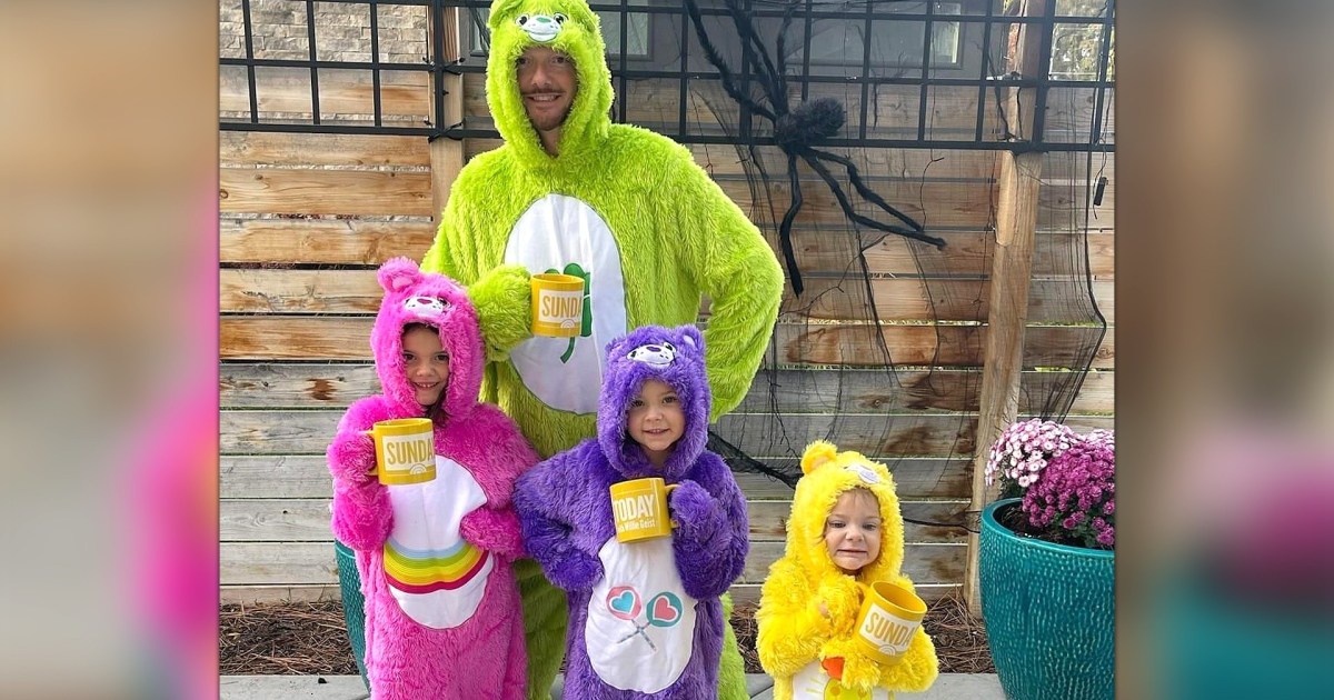 Sunday Mug Shots: Family dresses as Care Bears for Halloween