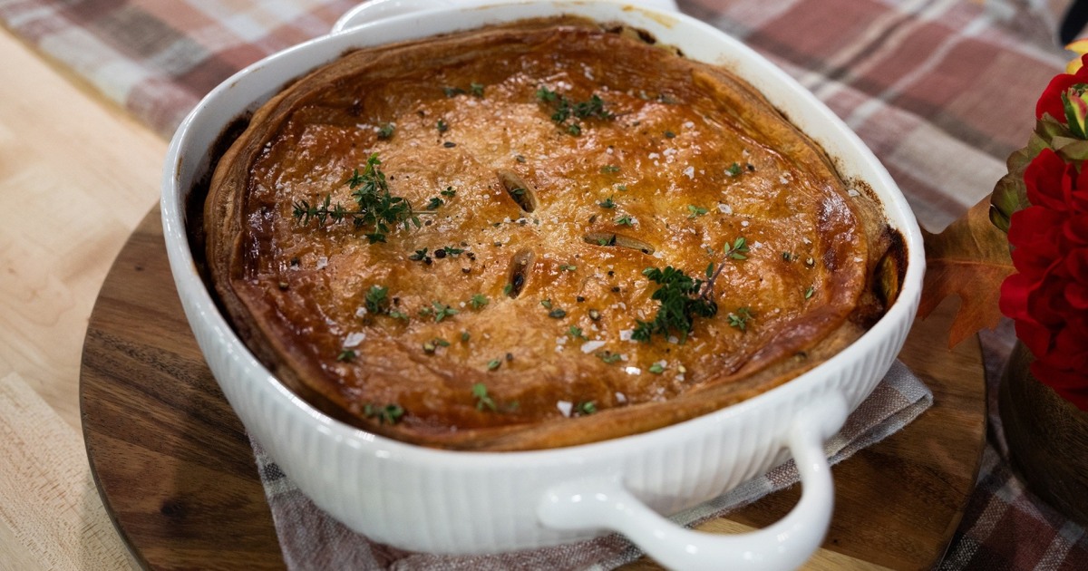 Thanksgiving turkey pot pie Get Laura Vitale's recipe!