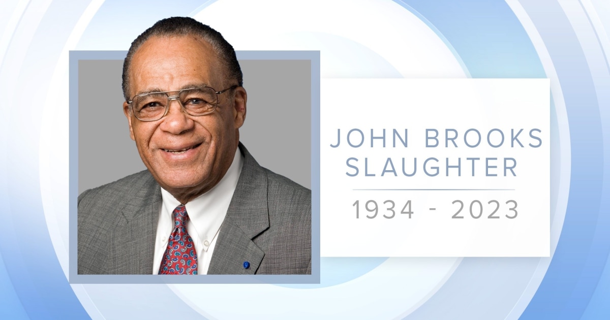 John Brooks Slaughter, trailblazing engineer, dies at 89