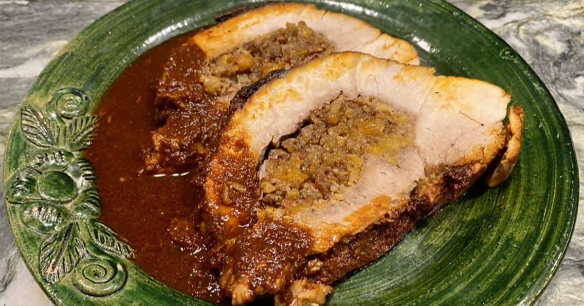 Rick Martinez makes a roast pork leg: Get the recipe!