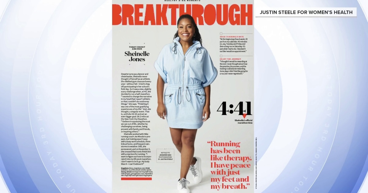 See TODAY’s Sheinelle Jones’ feature in Women’s Health