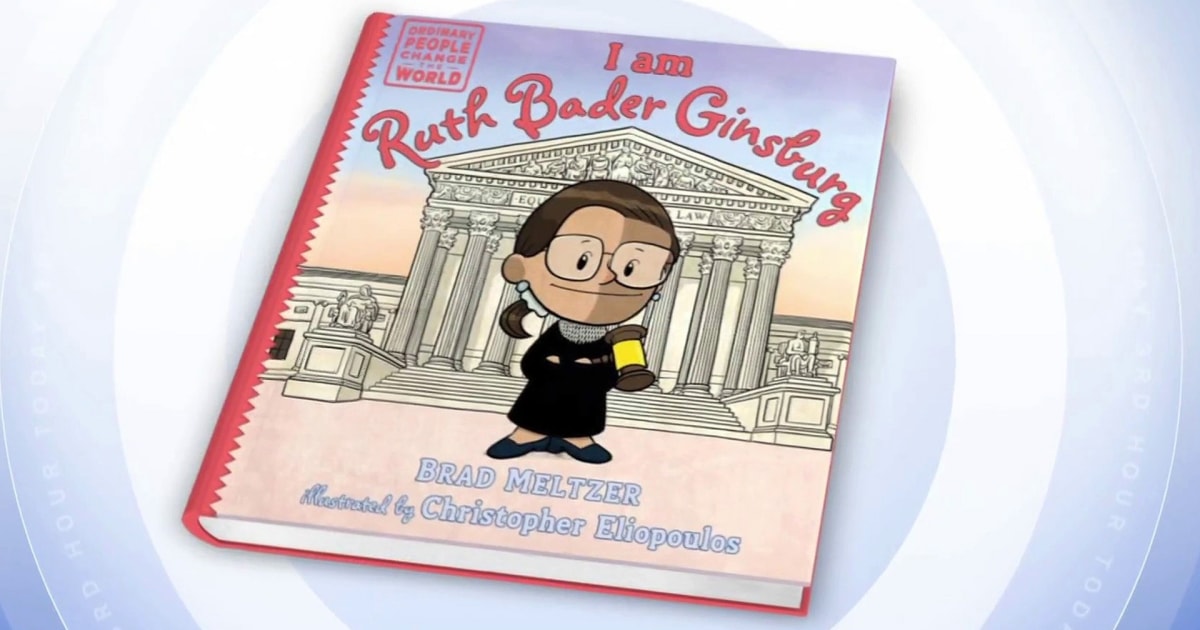 Brad Meltzer talks new children's book 'I am Ruth Bader Ginsburg'(00)