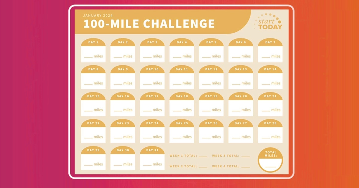 January cheap step challenge