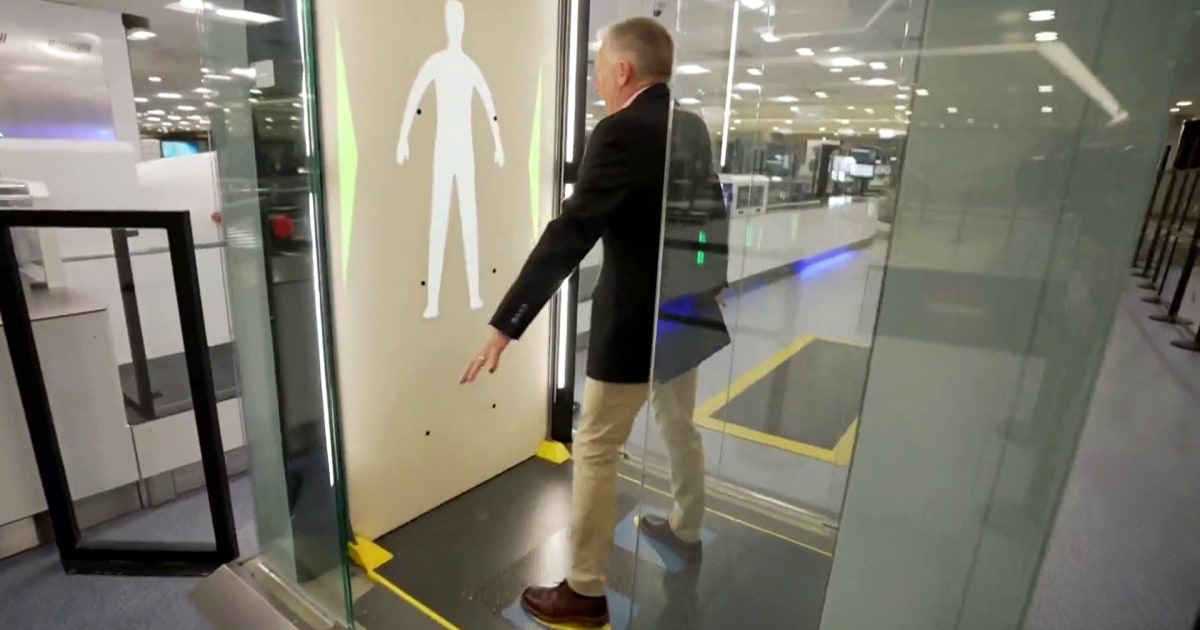 Self Checkpoint TSA tests self-service screening checkpoint in Las Vegas