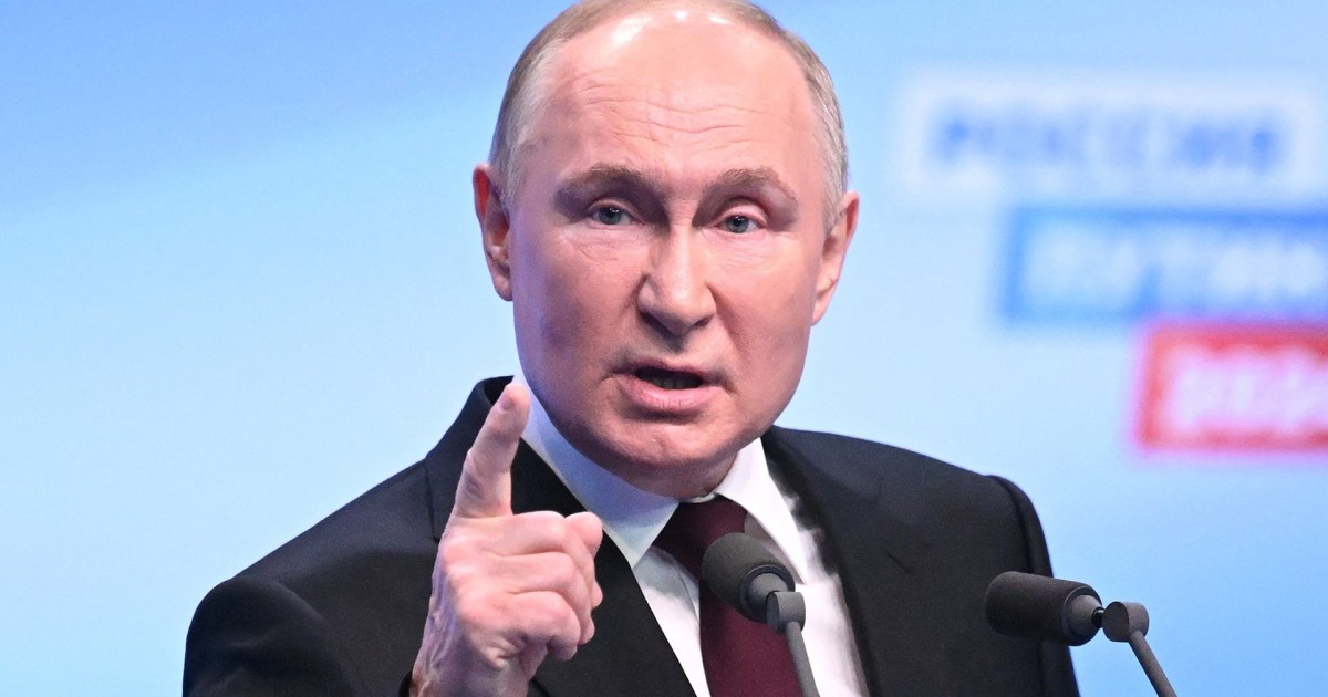 Vladimir Putin wins his 5th presidential term in Russia