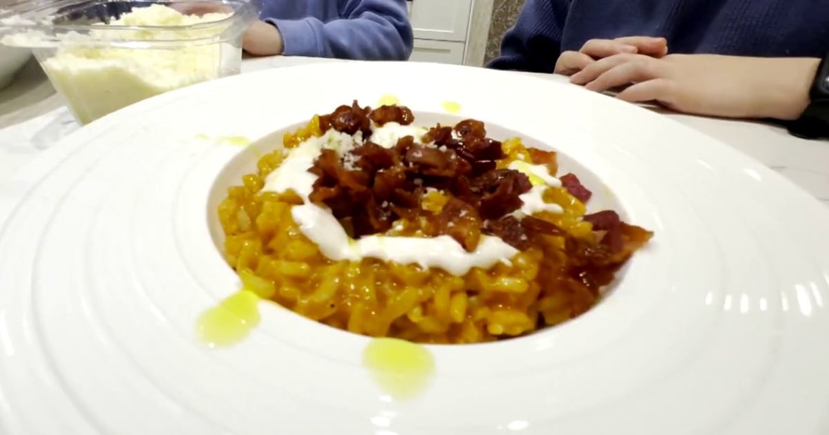 Make tomato risotto at home with Dylan's Italy-inspired recipe