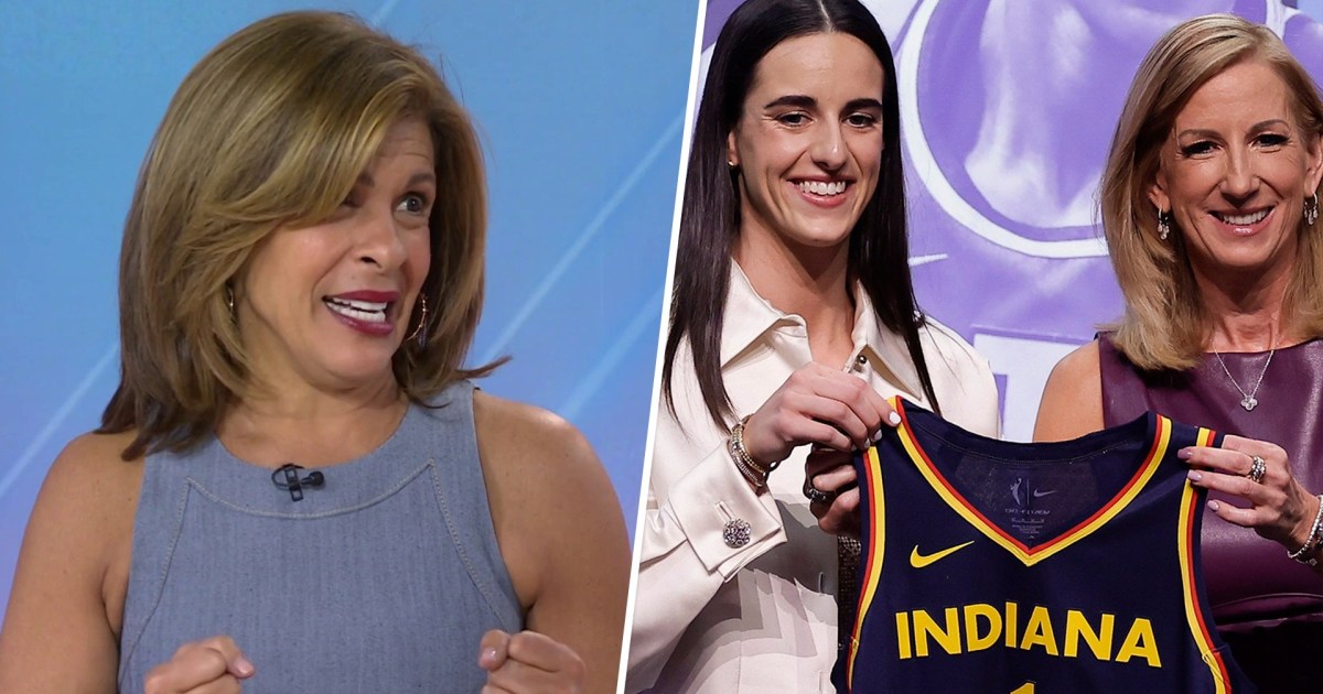 Hoda reacts to Caitlin Clark's WNBA contract: 'This can't be right'