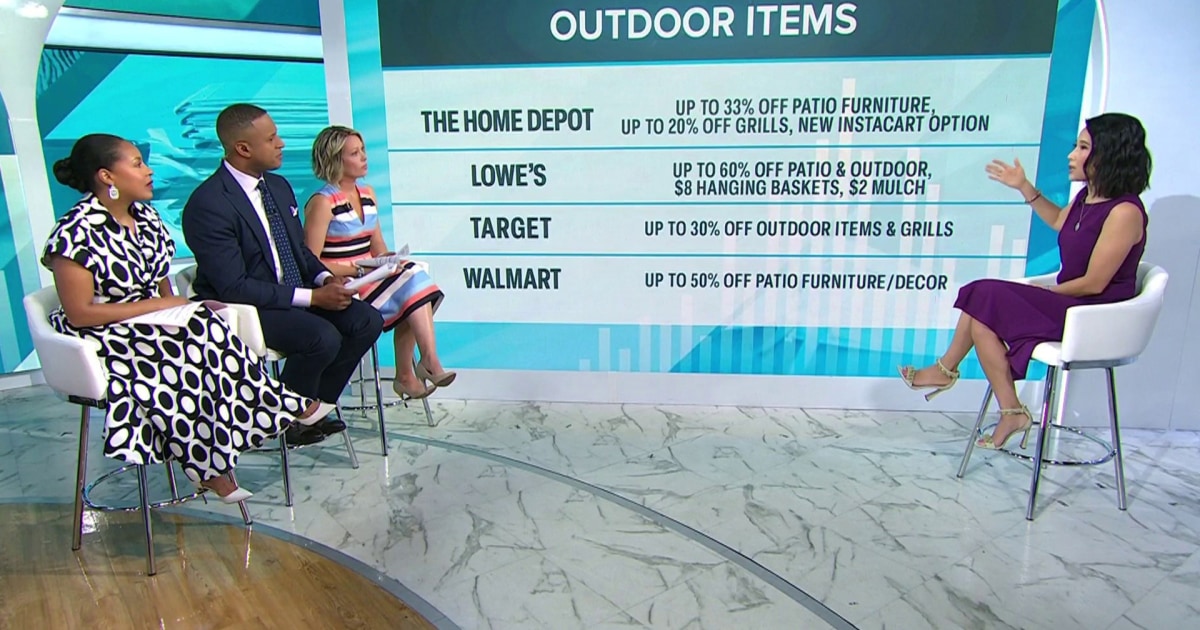 Best Memorial Day sales Appliances, apparel, outdoor items