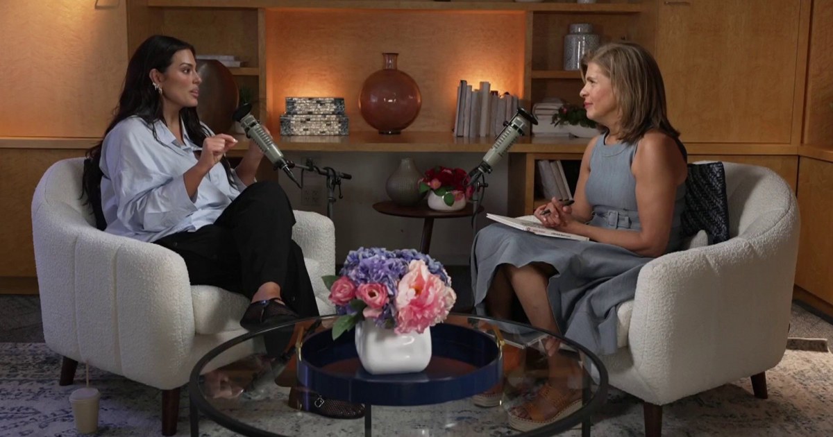 Hoda sits down with ashley graham on making space podcast