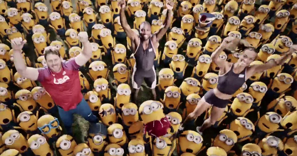 Minions team up with Olympic athletes for 2024 Paris Games