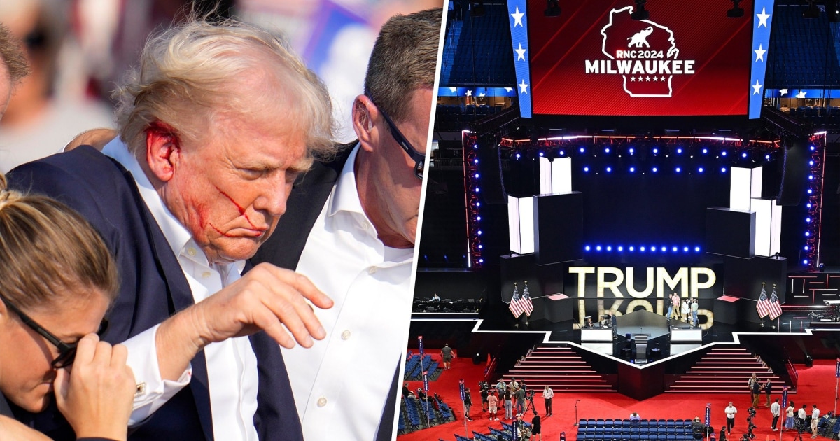 Trump shooting comes days before start of RNC