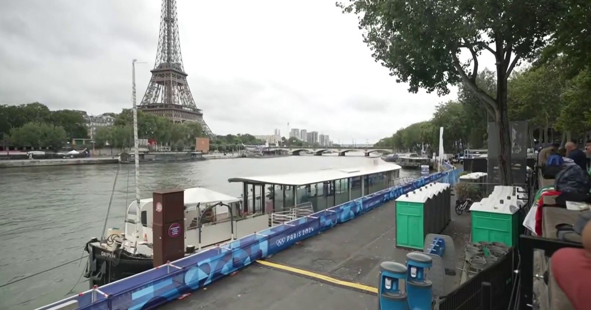 Olympic fans prepare to line up along Seine for Parade of Nations