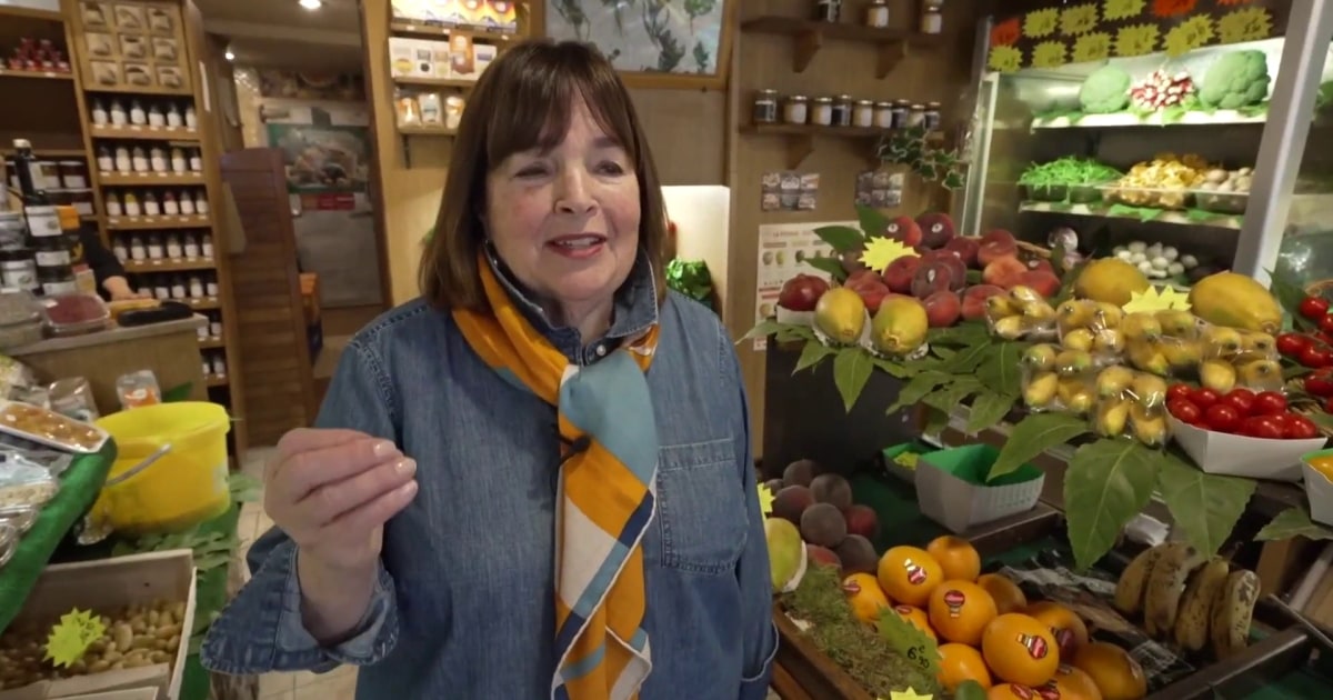 Ina Garten takes TODAY on an ingredient shopping trip in Paris