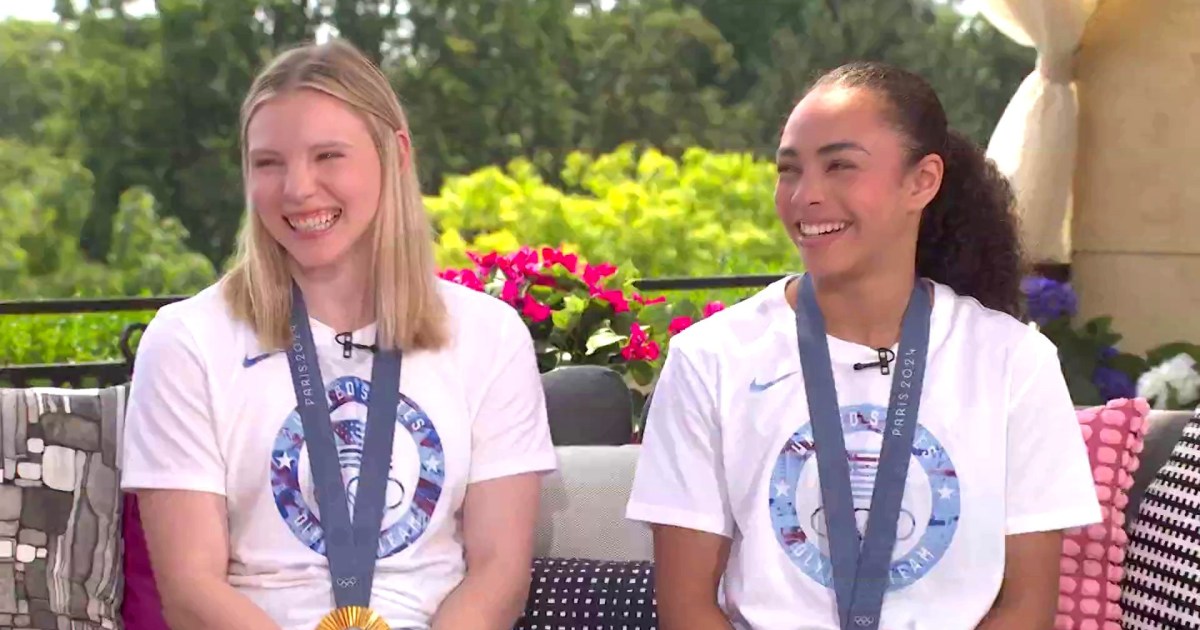 Jade Carey and Hezly Rivera talk winning gold in Paris: &lsquo;So proud&rsquo;