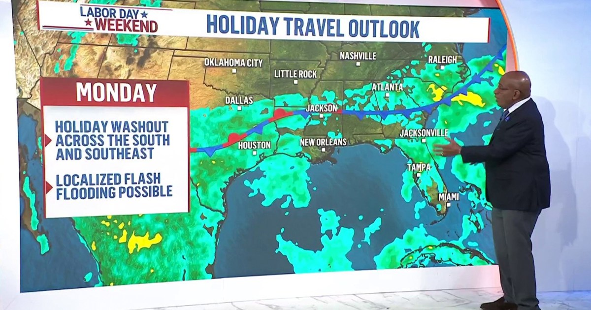 Labor Day weekend weather forecast: What to expect across US