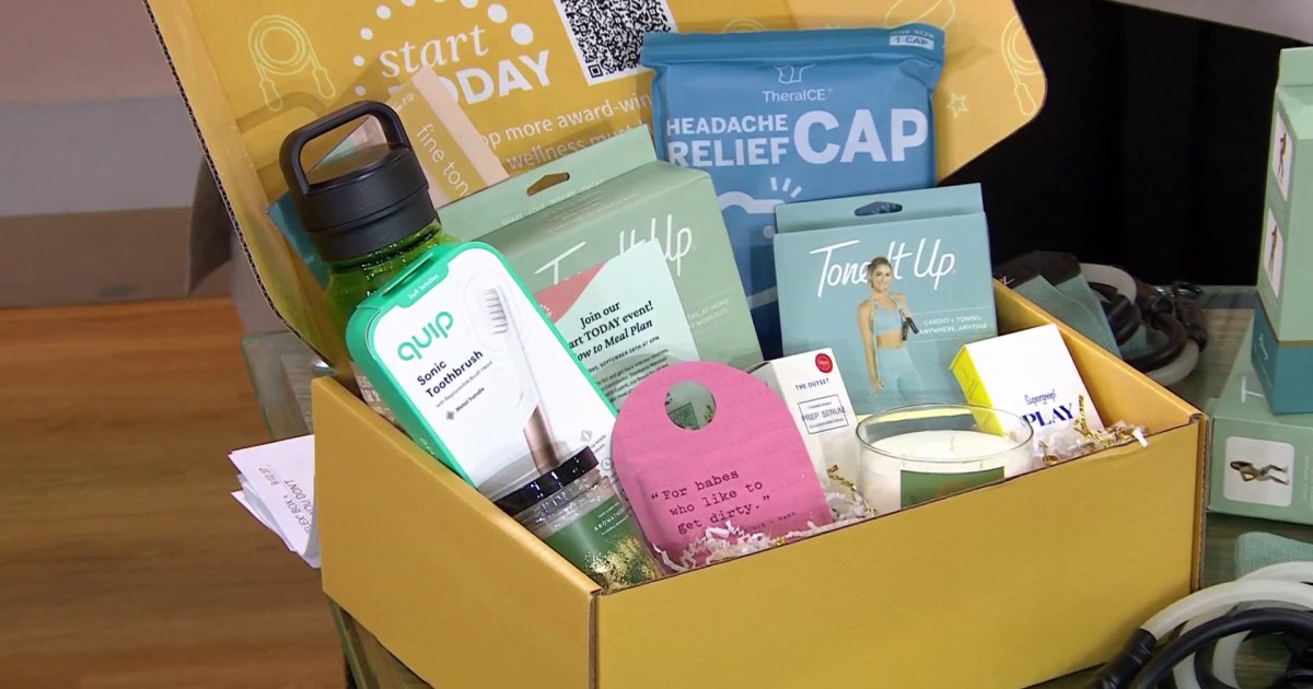 Start TODAY Flex Box: Shop curated items that focus on wellness