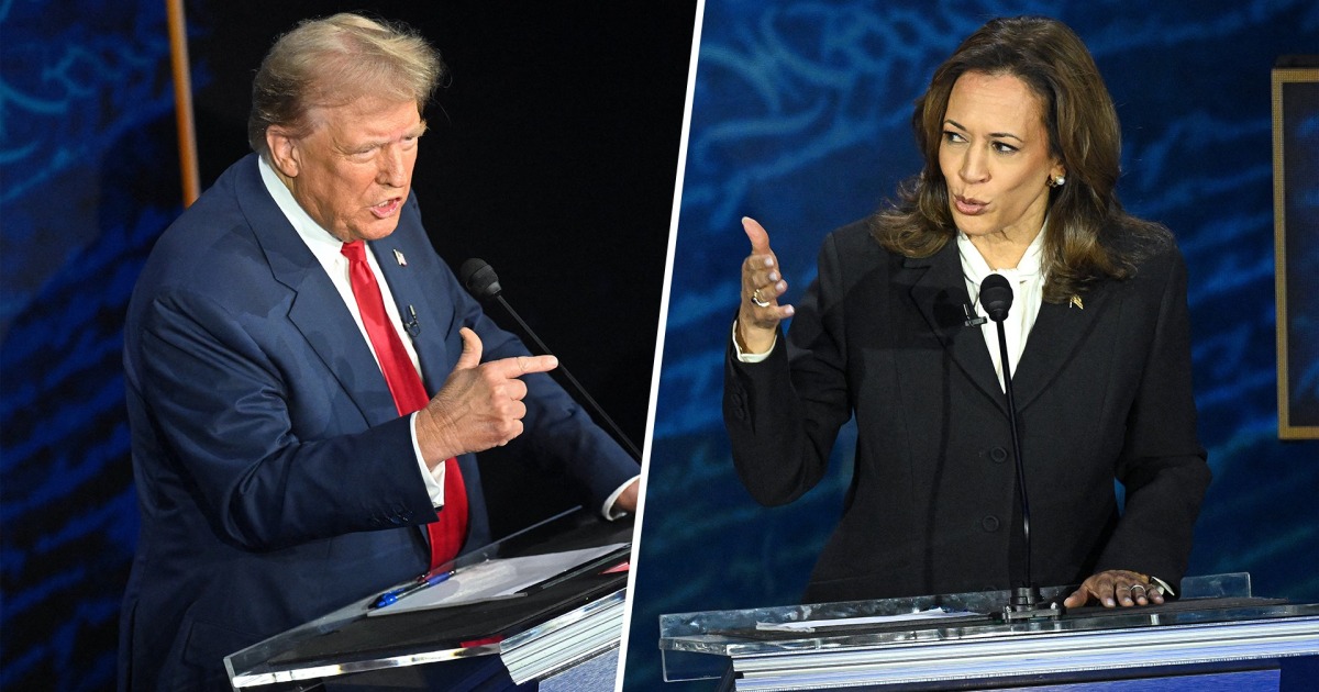 Harris-Trump debate: Watch the highlights of their political faceoff