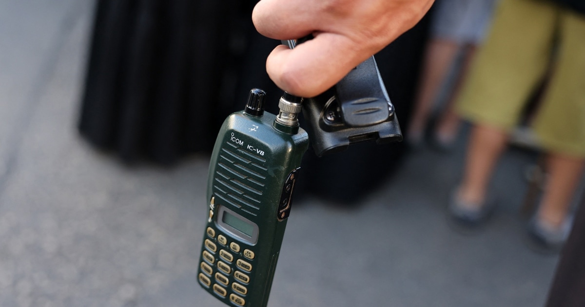 Walkie-talkies explode across Lebanon in new wave of attacks