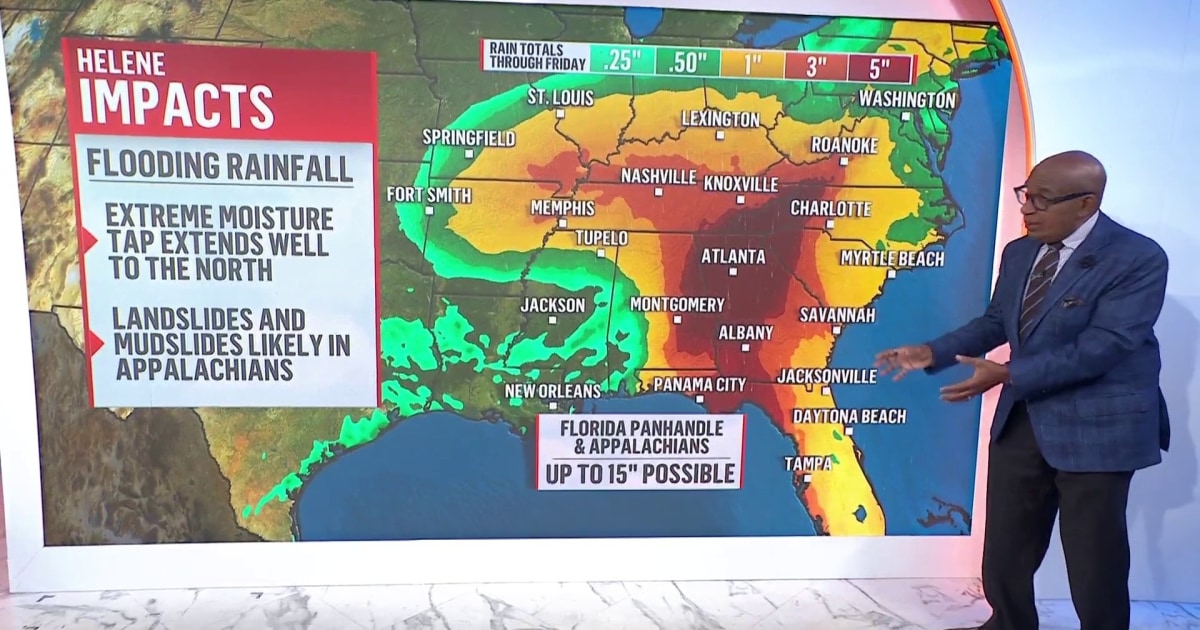 Tropical Storm Helene expected to grow to Category 3 hurricane