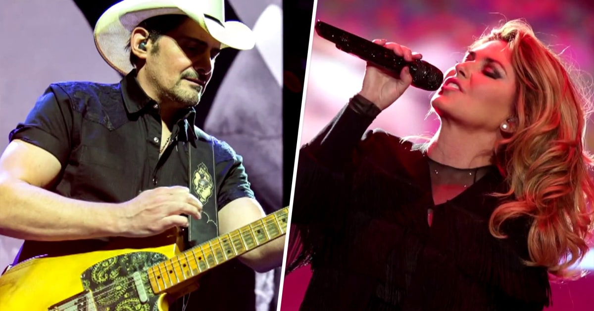 Brad Paisley, Shania Twain talk People’s Choice Country Awards
