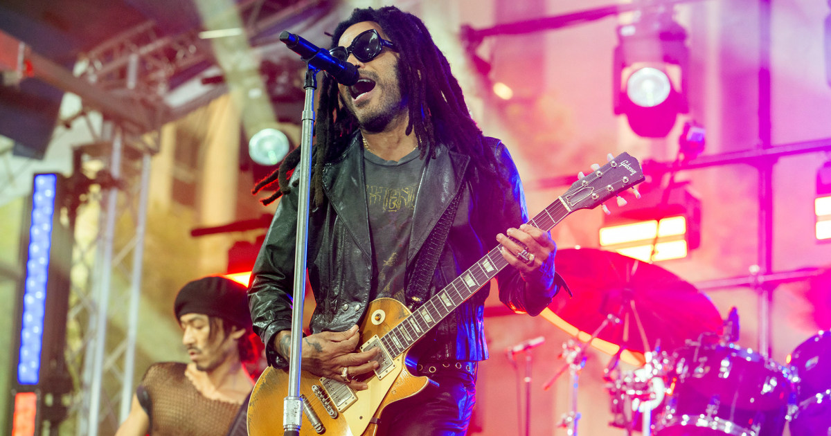 Lenny Kravitz performs hit song ‘American Woman’ on TODAY