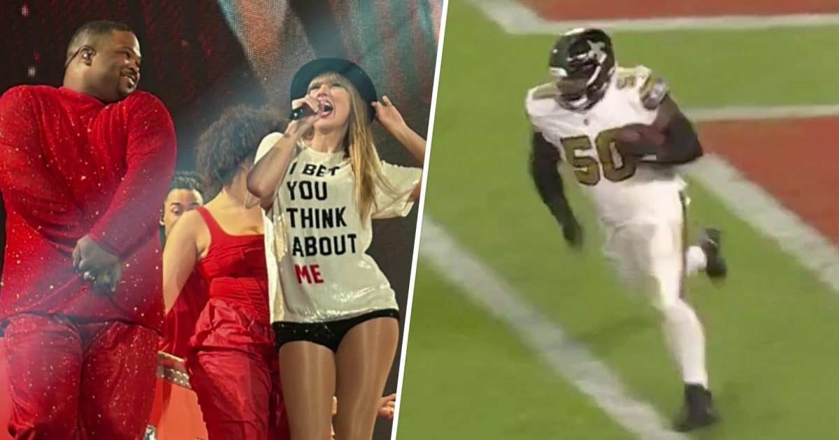 Taylor Swift supports the Chiefs, backup dancer for the rival team