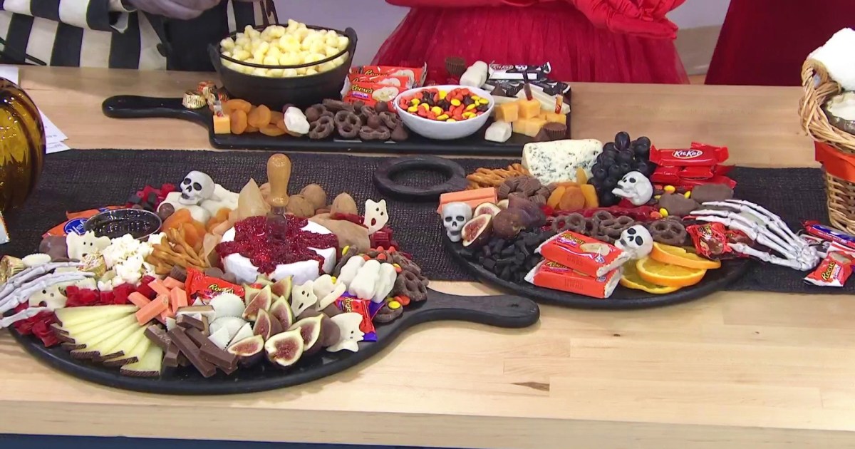 Leftover Halloween candy crafts Cheese boards, cocktails, more