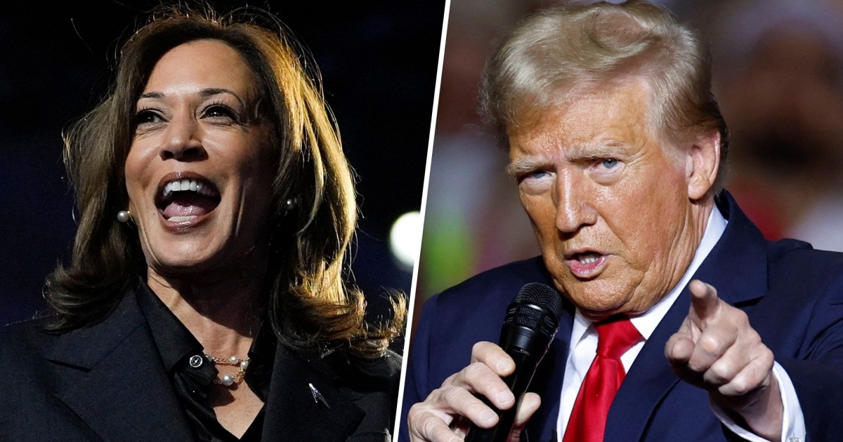 Harris and Trump on campaign trail with 3 days until Election Day