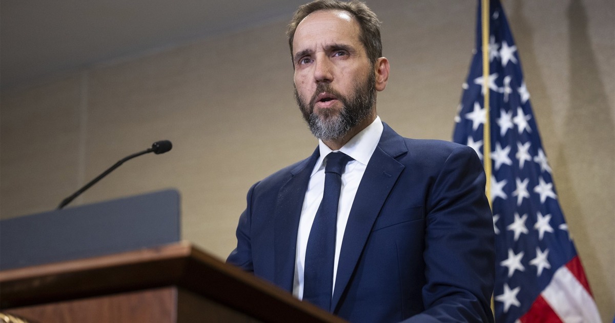 Special Counsel Jack Smith to resign before Trump takes office