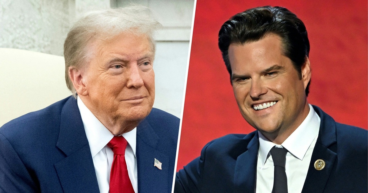 Trump picks Matt Gaetz as attorney general, sparking controversy