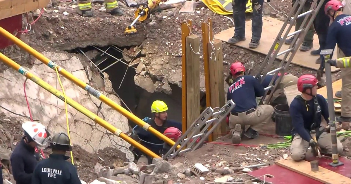 Crews rescue construction worker trapped in rubble for 8 hours