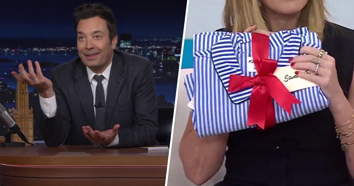 Jimmy Fallons teams with Alex Mill for new pajama line ‘P’Jimmies’