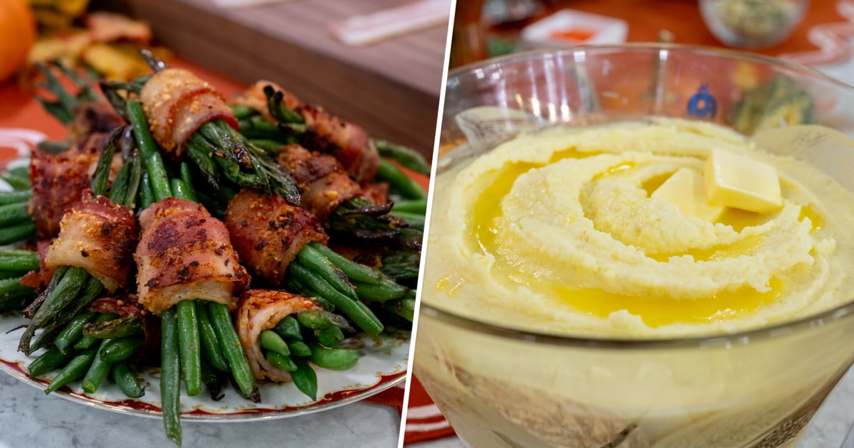 All-star chefs share Thanksgiving throwback recipes for side dishes
