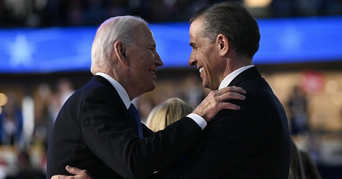 President Biden pardons son Hunter, igniting political firestorm