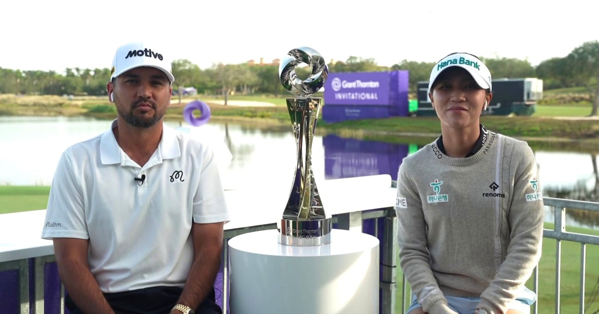 Jason Day, Lydia Ko talk Grand Thorton mixed-gender golf event