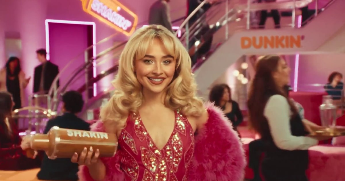 Sabrina Carpenter teams up with Dunkin' for new seasonal drink