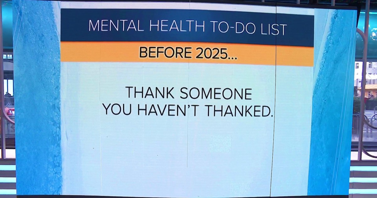 How to look back to move forward with intention  www.today.com