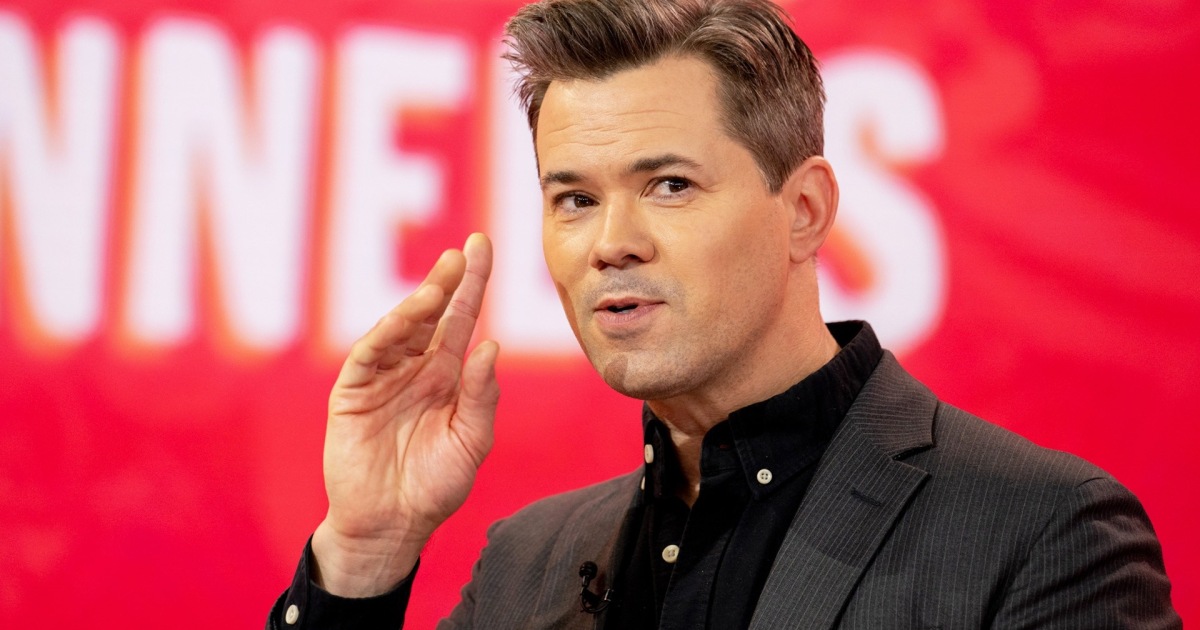 Andrew Rannells reacts to 90s commercial with Amy Adams