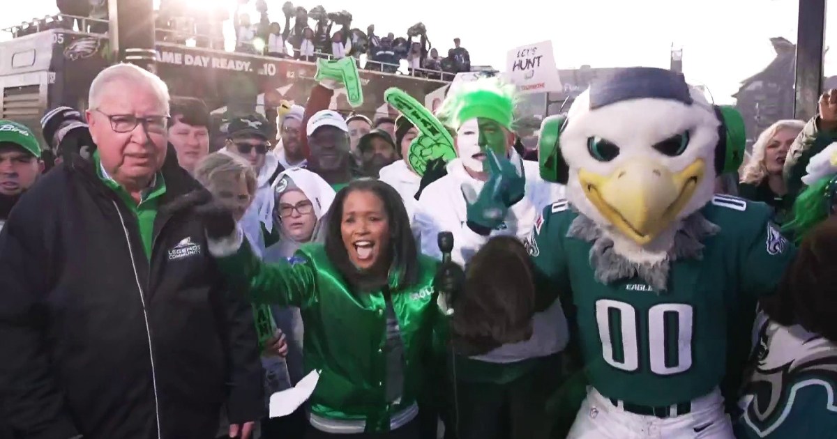 Wolves Pep Rally See team spirit shine in TODAY’s nationwide NFL playoff pep rally!